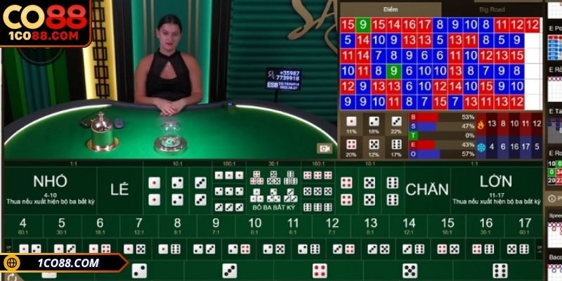 Thử sức cùng ván Sicbo trực tuyến