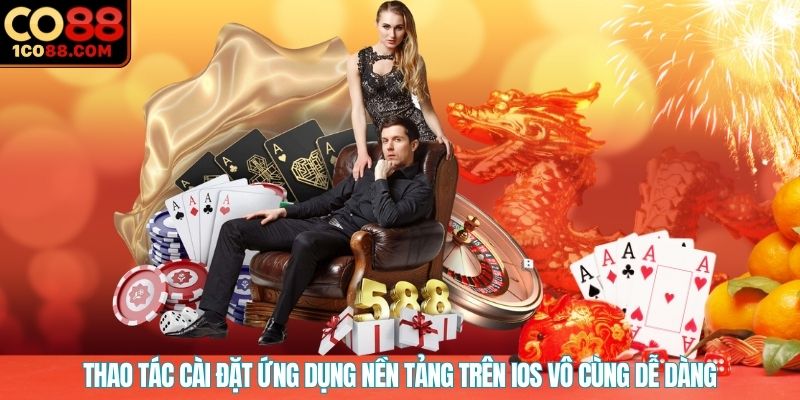 Thao tác cài đặt ứng dụng nền tảng trên iOS vô cùng dễ dàng