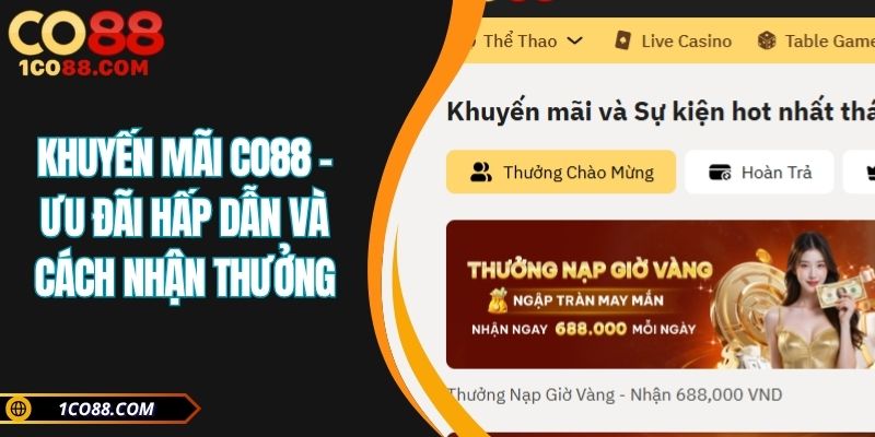khuyến mãi CO88