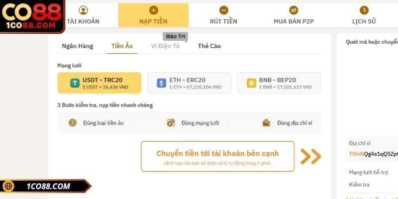 Giao dịch bằng ví điện tử
